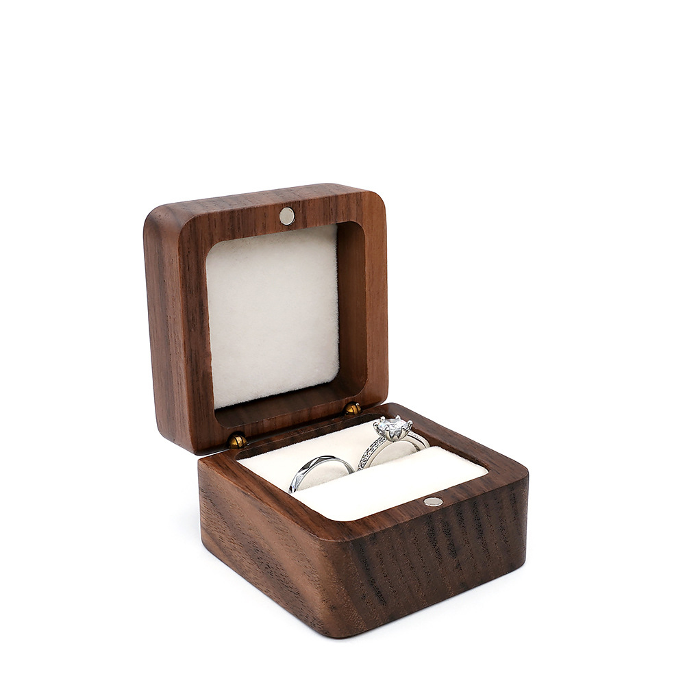 Wooden Ring Box for Wedding  | Free Shipping
